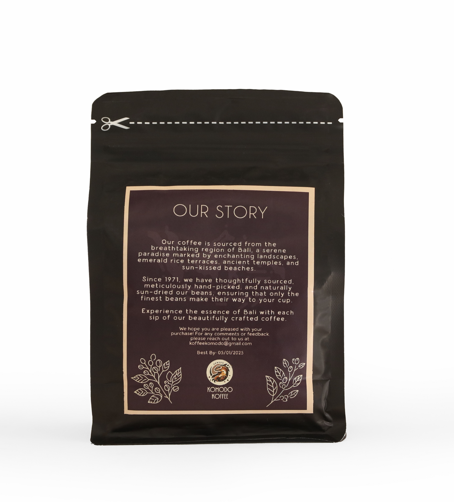 Bali Specialty Whole Bean Coffee